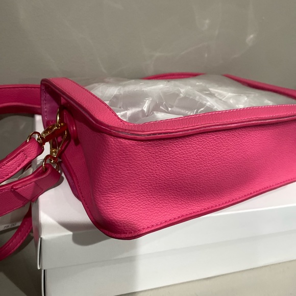 Mail + Lili Jessie Vegan Leather Stadium Crossbody bag - Picture 9 of 15